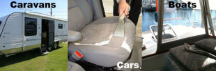 Vehicle interior cleaning